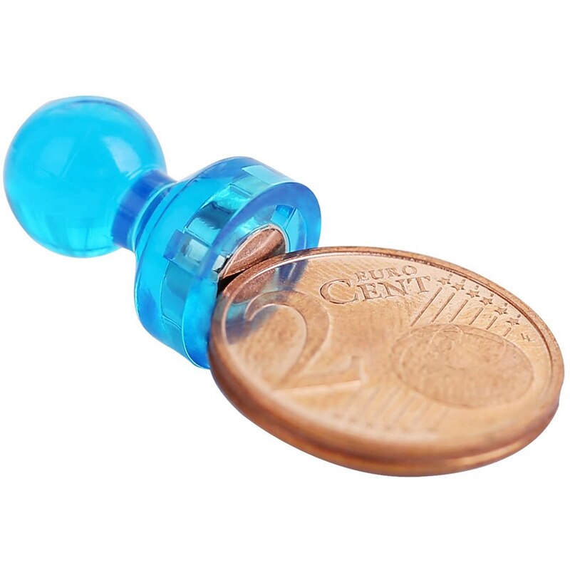 Push Pin Magneten, Pack Van 63 Diverse Kleuren Sterke Magnetische Push Pins, Perfect Magneten Voor Whiteboard, koelkast, Kaart