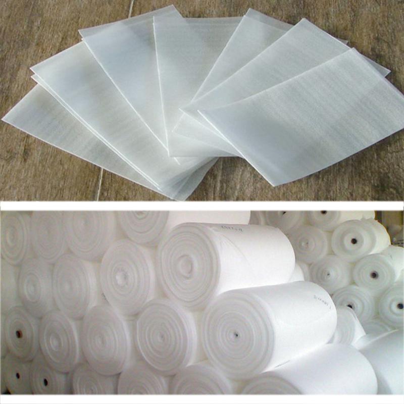 100 stuks schuimfolie epe gecoate parelkatoenen schuimzak schokbestendig en onbreekbaar schuimzakjes -25 x 30cm( wit)