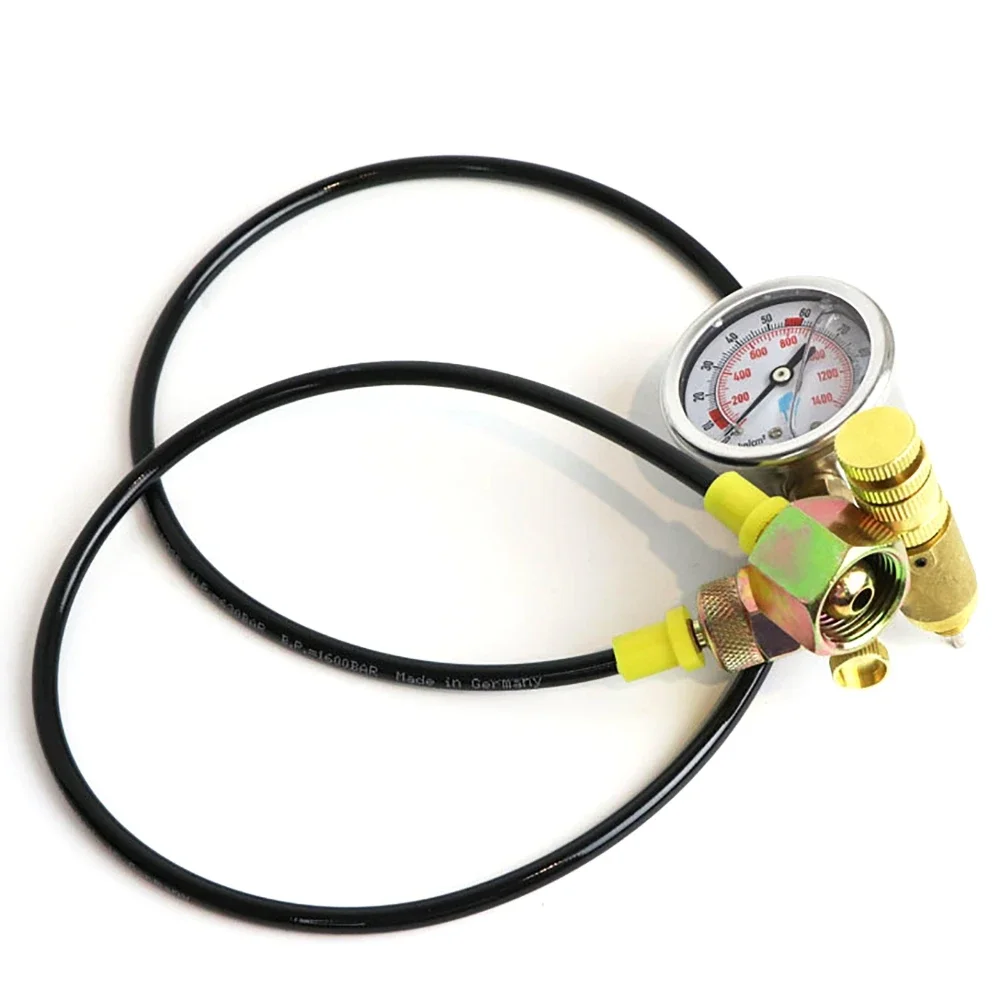 6Mpa manometerset voor stikstofgas Opladen Hydraulische breker Hamer Apparaat Meting Monitoren Accessoires