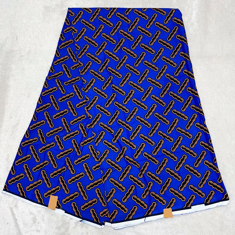 african fabric african wax fabric nigerian wax fabrics african cotton prints fabric dashiki ankara 6yards: Yellow