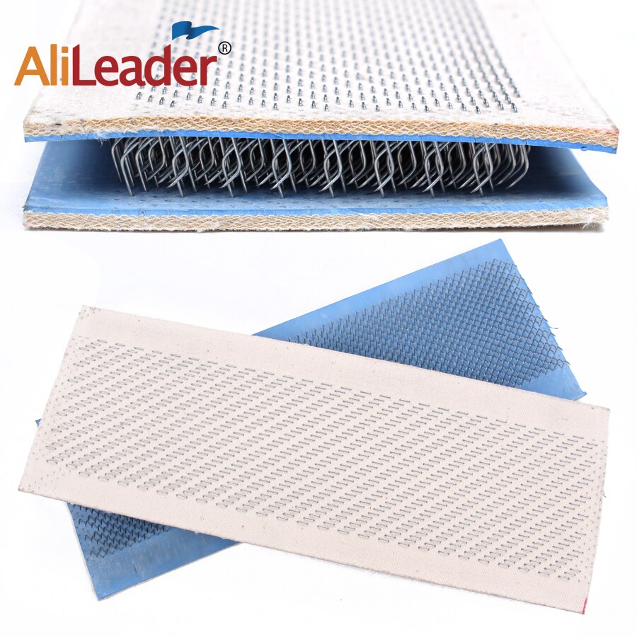 Alileader 24*9 cm hårbundt tegnemåtte bulk hair extension hårtegnemåtte hår glatte værktøj