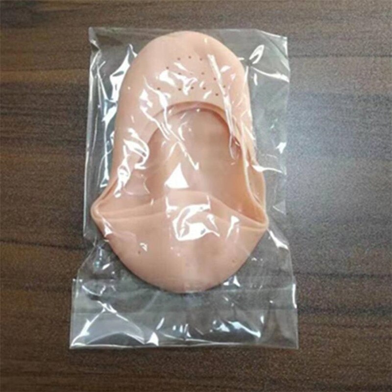 Semelles en Silicone pour soins des pieds, protège les pieds, soulage la douleur, prévient les fissures, hydrate la peau morte, 2 pièces