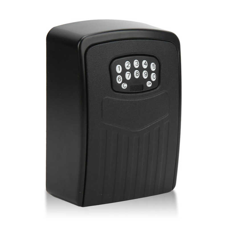 Smart Key Lock Box Storage Bluetooth Lock Box Dynamic Password for Outdoor
