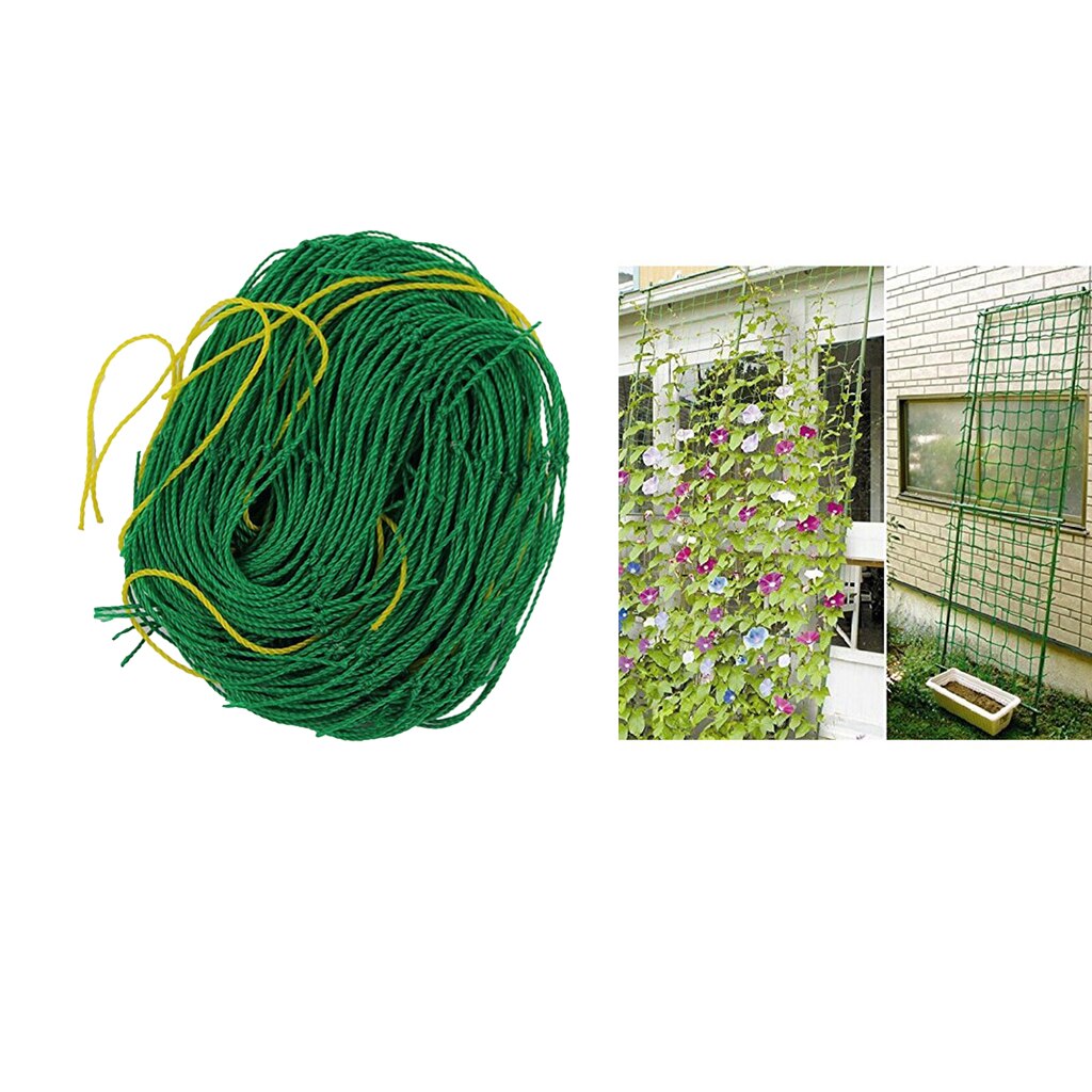 Nylon Trellis Netting Net Support For Climbing Plants Vine Easy To Install