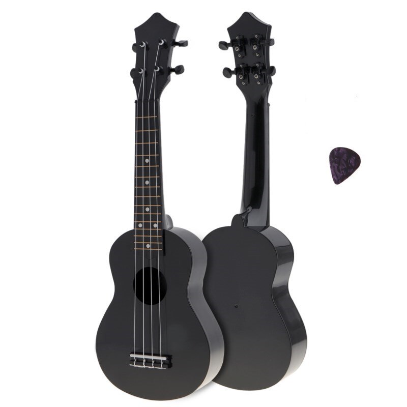 21 Inch Sopraan Akoestische Ukulele Kleurrijke Abs Plastic 4 Snaren Hawaii Gitaar Musica Instrument Voor Kinderen En Muziek Beginners