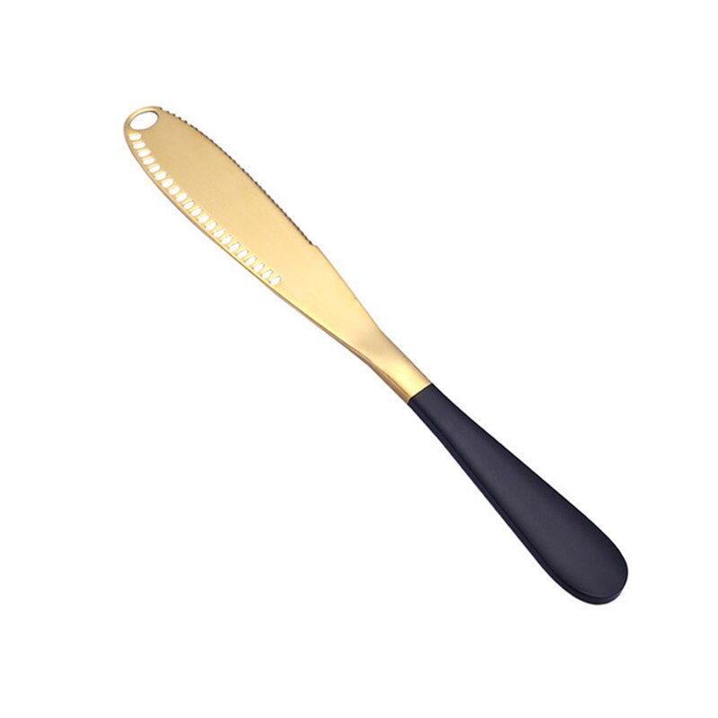 Couteau à beurre multifonction en acier inoxydable, ustensile à crème, ustensile à Dessert, Toast pour casse-croûte, outils de cuisine: 04