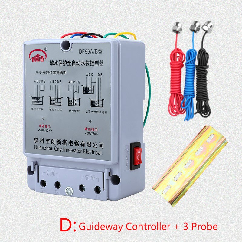 Household automatic liquid level controller Float switch water level controller for water pump switch towers relay 220v