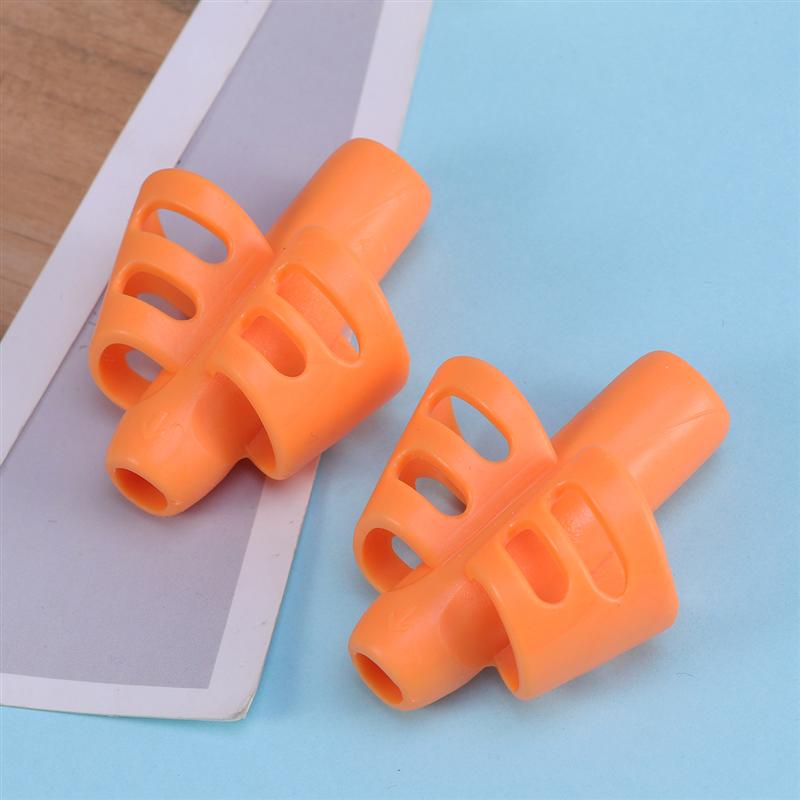 6 Stck Silikon Stift Griffe Doppel Finger Schreiben Trainer Hilfe Finger Griffe Schreiben Haltung Korrektor für freundlicher