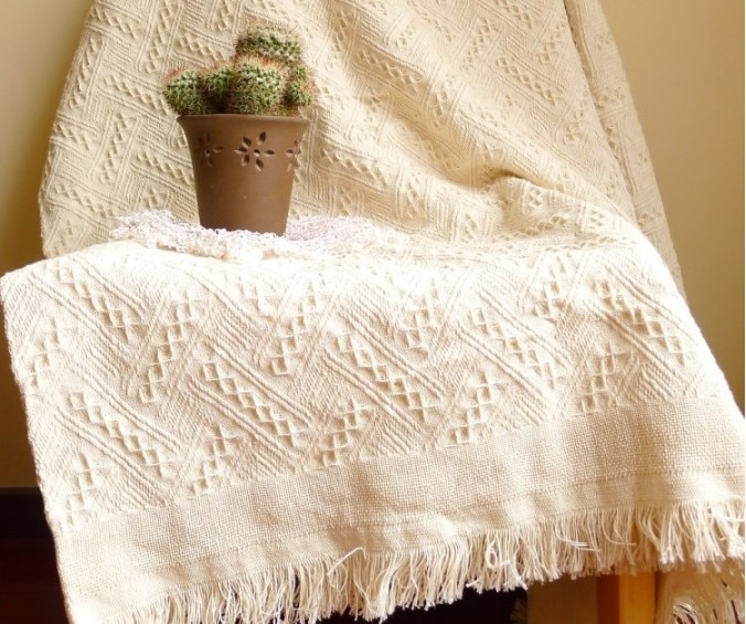 American Adult Knitted Throw Blanket solid white blanket Home Cover beach travel bed sofa Use FG1096