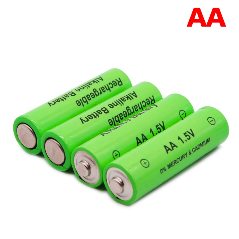1.5v AA 3800 mAh+1.5vAAA 3000 mAh Alkaline1.5V Rechargeable Battery For Clock Toys Camera battery