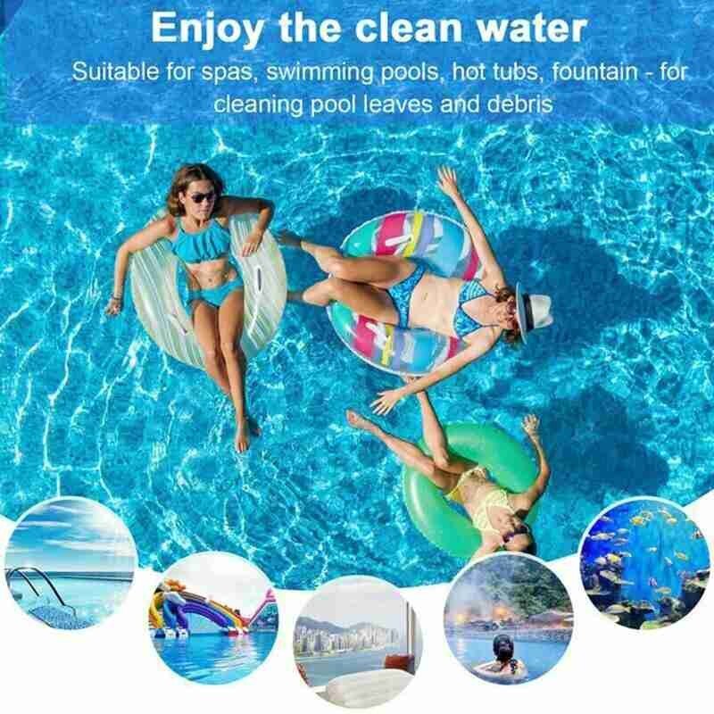 Swimming Pool Cleaning Net Kit Swimming Pool Maintenance Tool Suction Head Cleaning Net Kit Durable Cleaning Tool Accessories