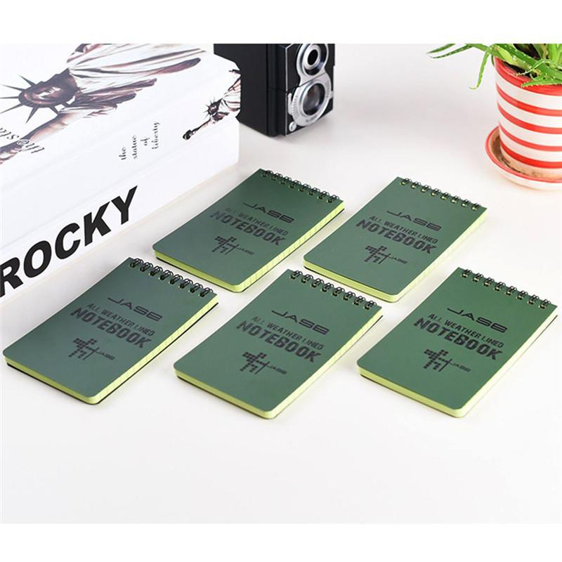 Waterproof Notebook Foreign Language Learning Coil Book Vocabulary Portable Pocket Notebook Diary Notepad Travel Log Books