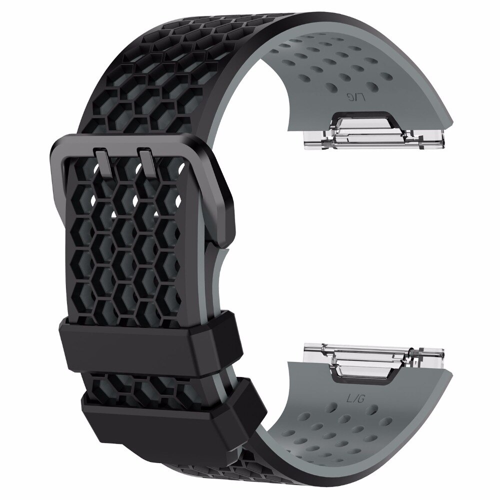 Bracelet de montre tschick pour fitbit ionic, bracelet de sport en silicone, bracelet de remplacement pour fitbit ionic