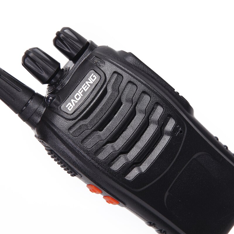 Baofeng BF-888S Walkie Talkie Uhf Twee Manier Radio BF888S Handheld Radio 888S Comunicador Zender Transceiver + 4 Headsets