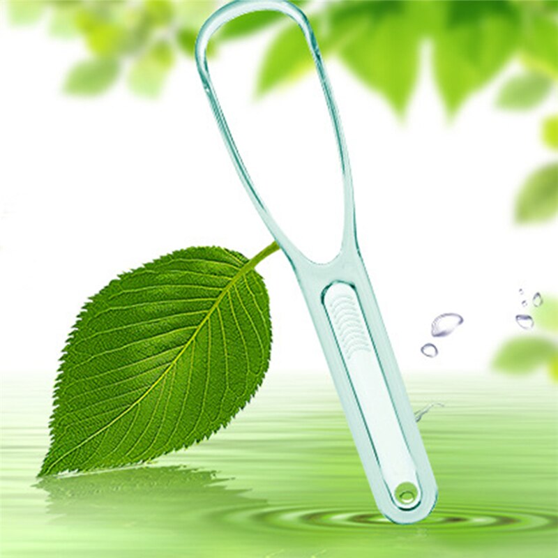 Tongschraper herbruikbare draagbare orale tongreiniger borstel frissere vegers voor volwassenen mondhygiëne