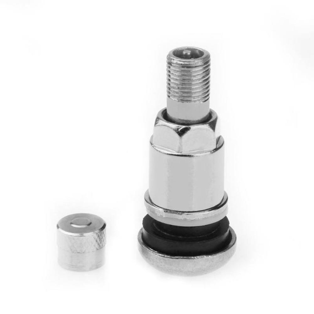 4 PCs edelstahl auto ventil, luft ventil, hex rad ventil, ventil pole, rad ventil nipel