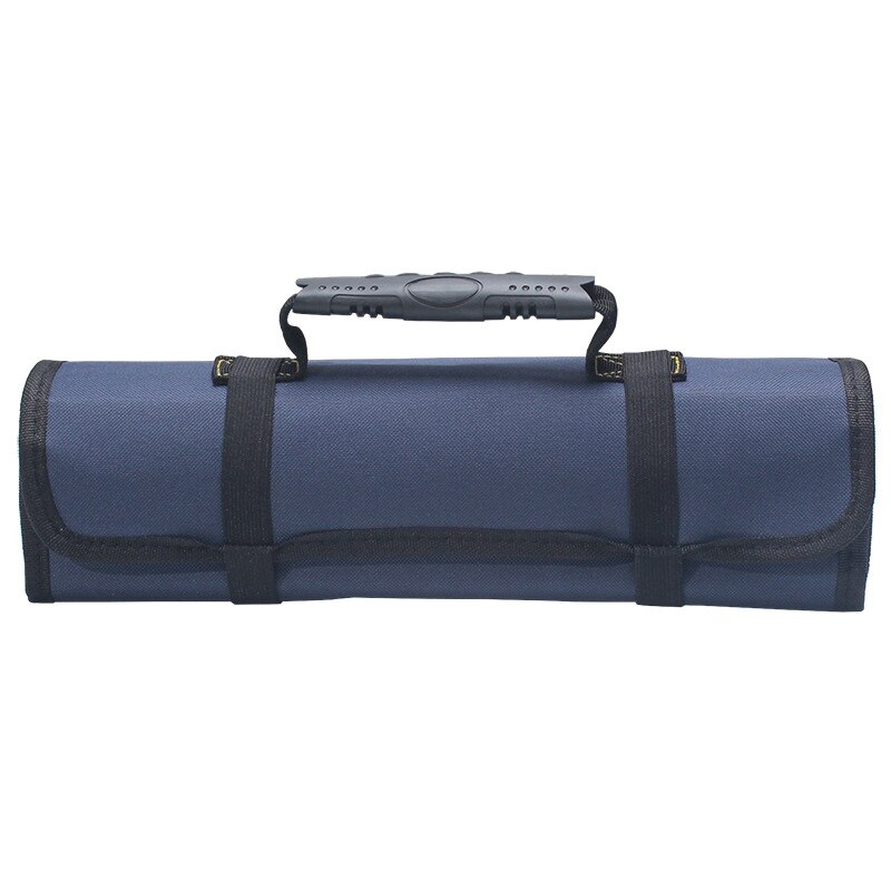 Auto Opslag Oxford Canvas Roll Auto Reparatie Tools Opbergtas Organizer Waterdichte Draagbare Diagnostic Tools Auto Organizer: Blue