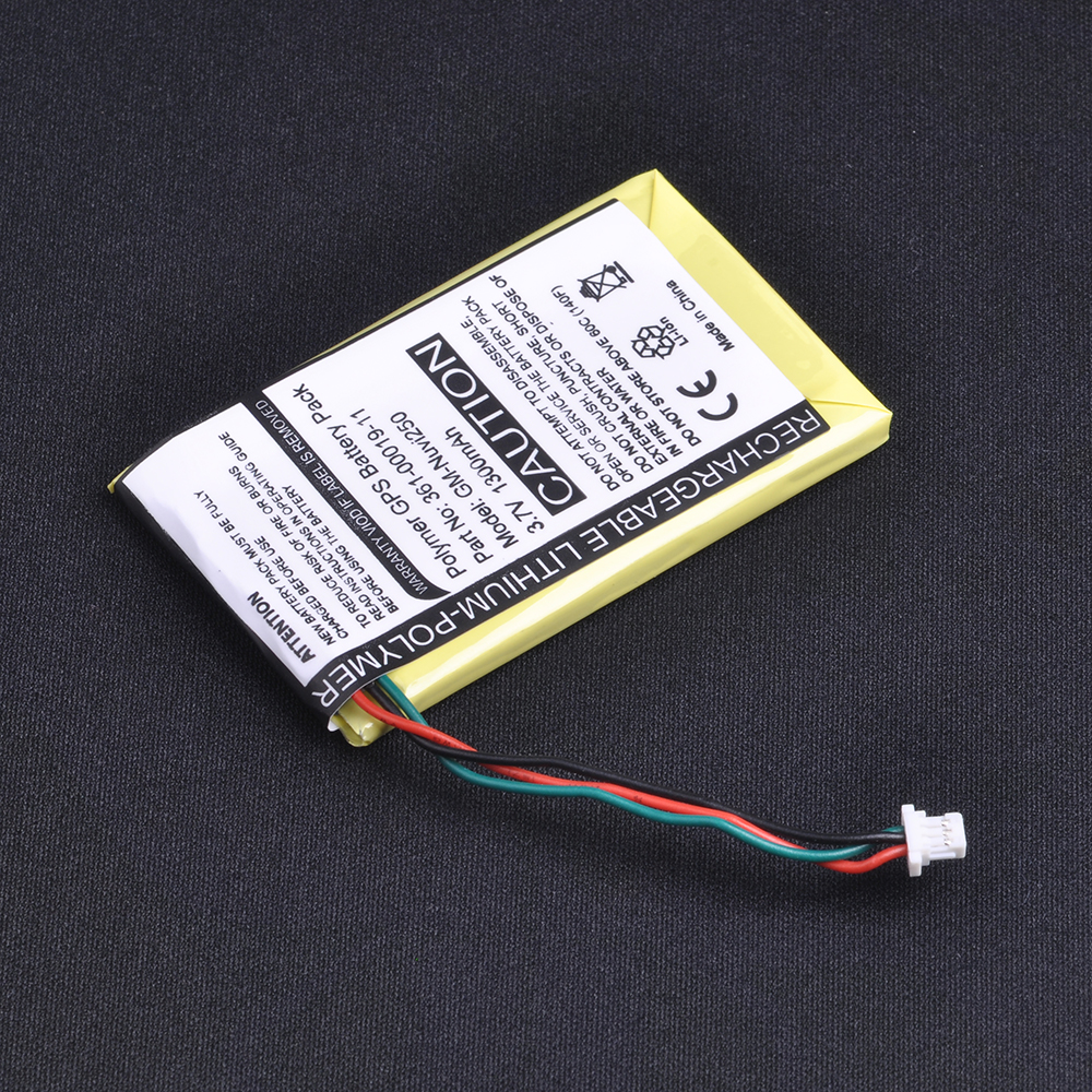 1pcs 1300mAh 3.7V GPS Battery for Garmin Nuvi 200, 200W, 205, 205W 205WT, 250 252w, 265w