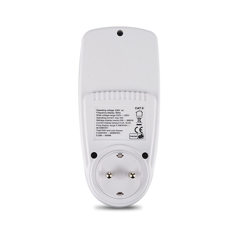 Multifunctional Digital LCD Power Meter Power Meter Socket Power Meter Power Analyzer Household Measurement Power Monitoring