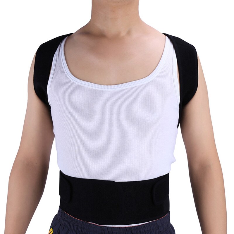 Houding Corrector Verstelbare Terug Schouder Ondersteuning Correctie Brace Riem Band Voor Mannen Vrouwen DC116