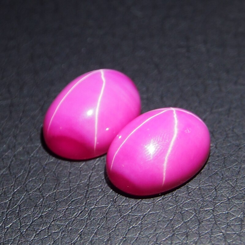 10*12mm 3 sztuka/dużo owalne Cabochon koraliki czerwony gwiazda rubin cabochon