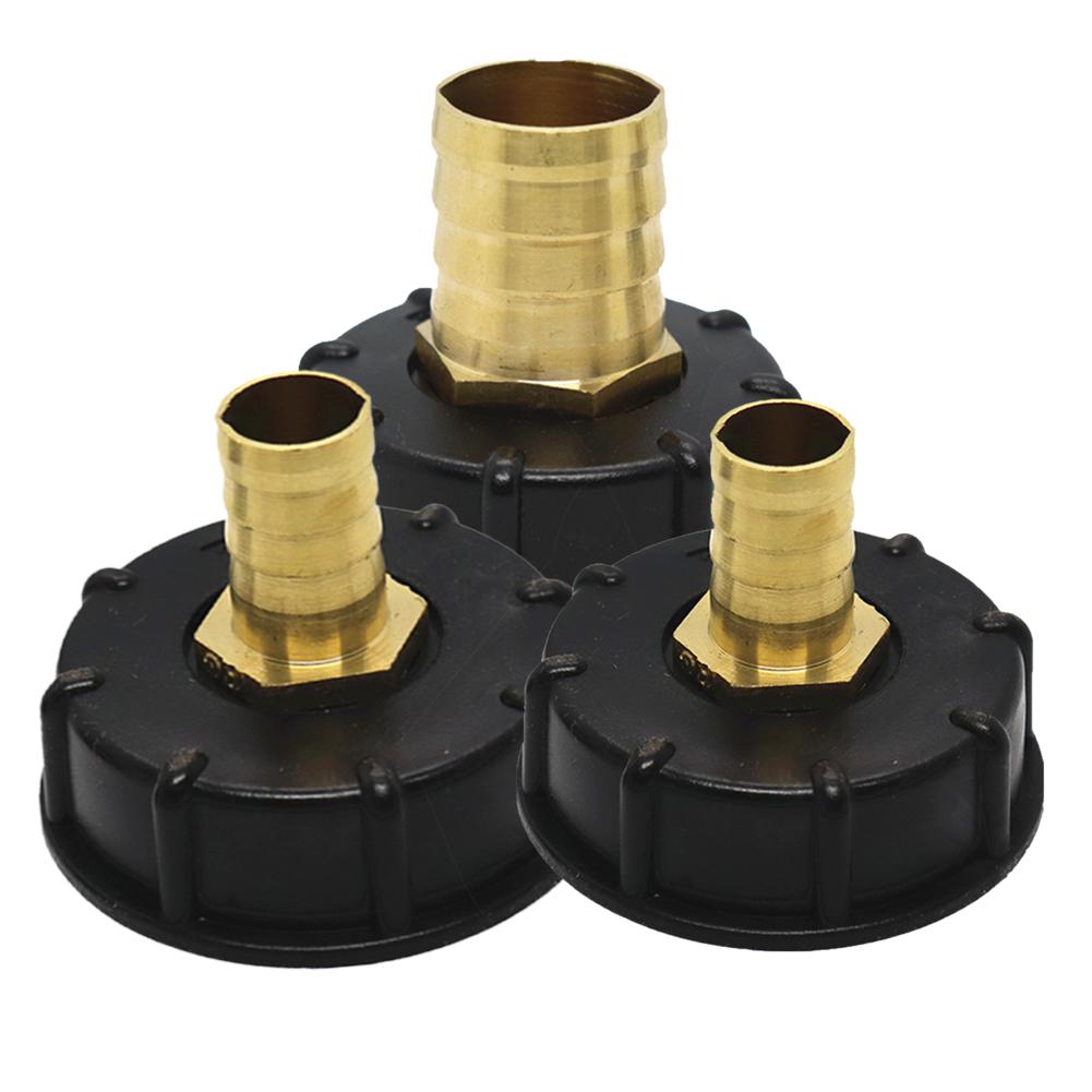 1Pc IBC Tank Adapter Tote Tank Reducer Connector Water Tank Fitting Standard connector Hose Faucet Valve Fittings S60*6