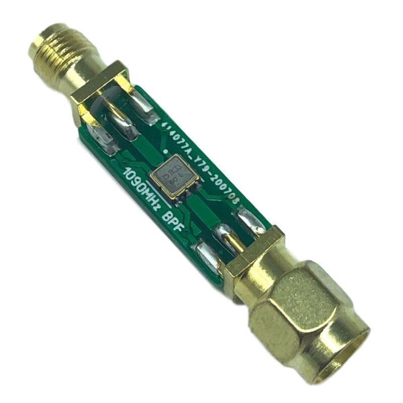 1090MHz SAW Band Pass Filter - Mini Module for SDR Receivers - RTL-SDR Compatible