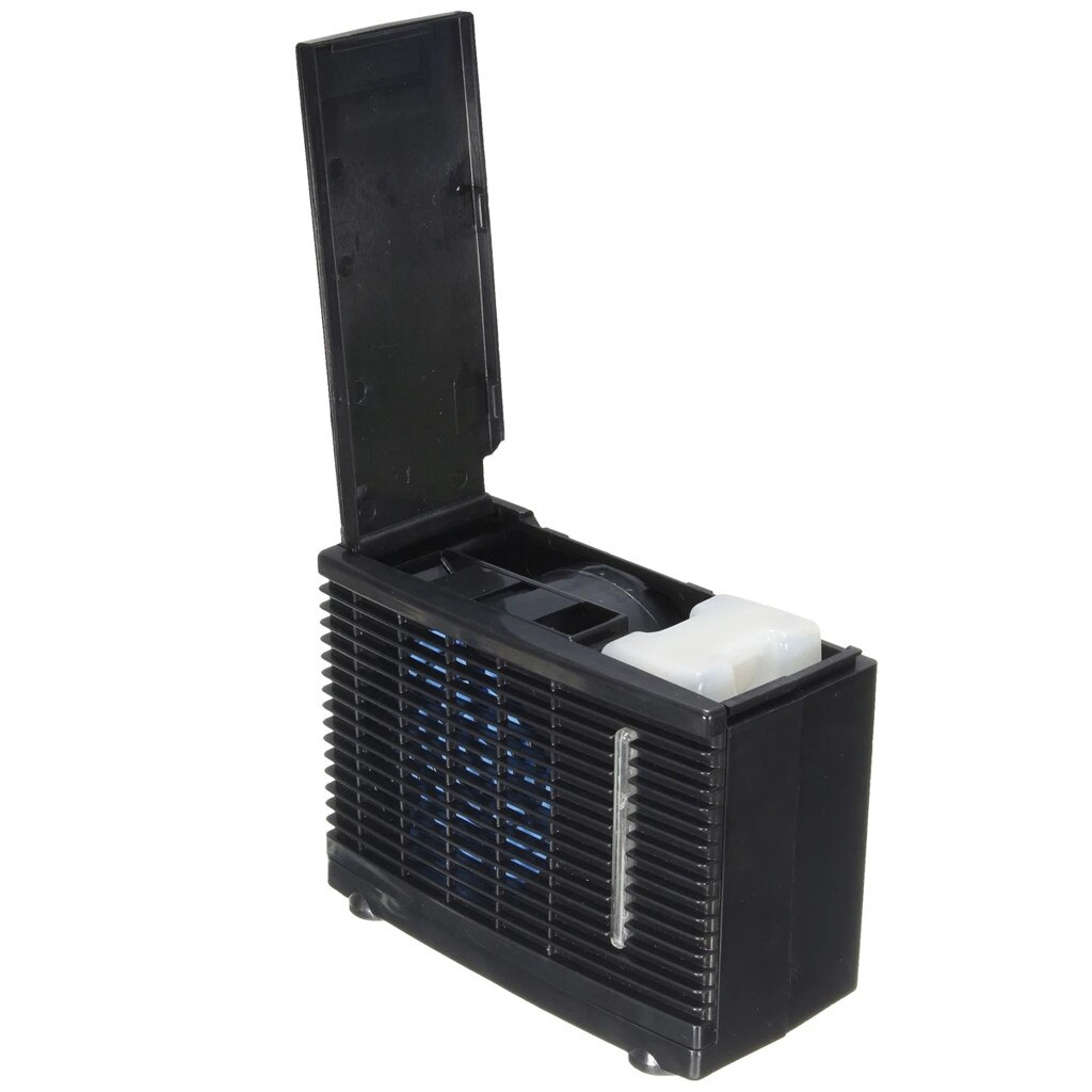 12V 35W Portable Home Air Conditioner Fan Evaporative Water Ice Cooler Cooling Fan Car Truck Home Air Cooler for Home Office