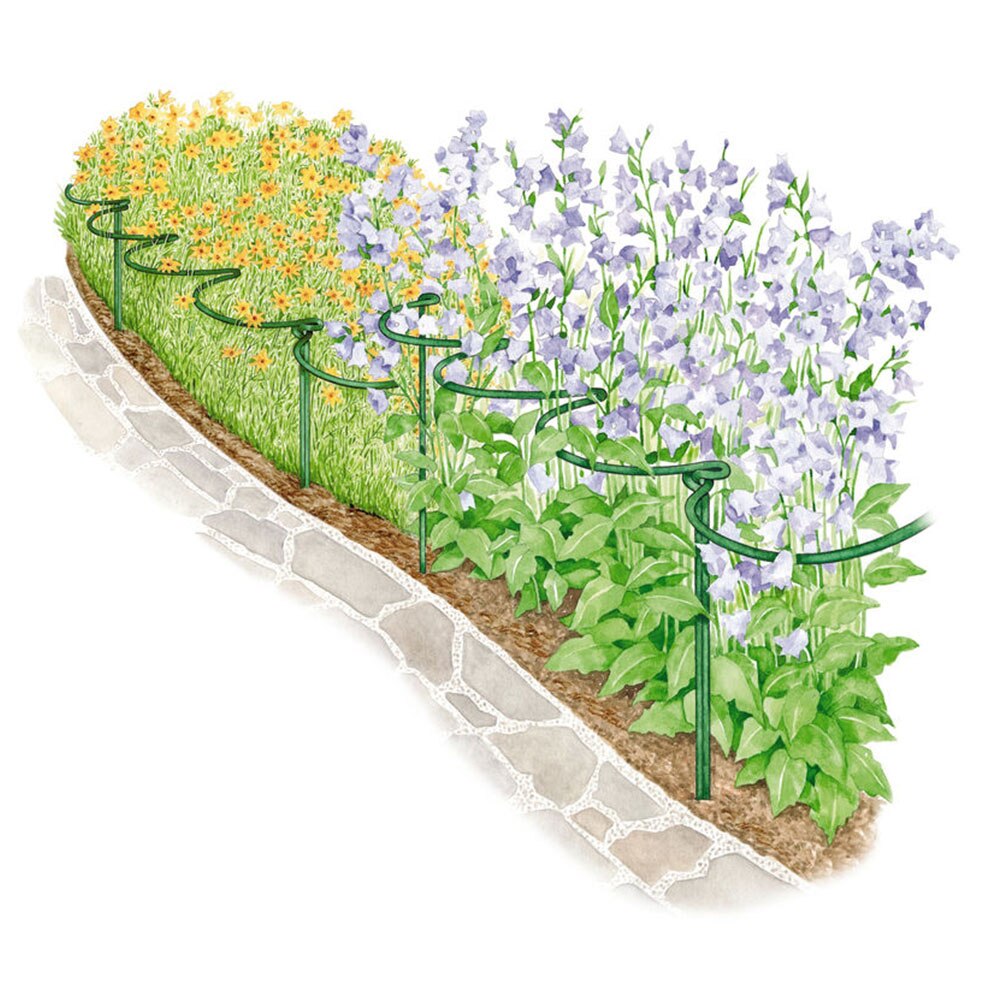 2 stk haveplante støtteramme tomatplanter planter støtte potte diy vin klatrestativ plante espalier 25 x 40cm