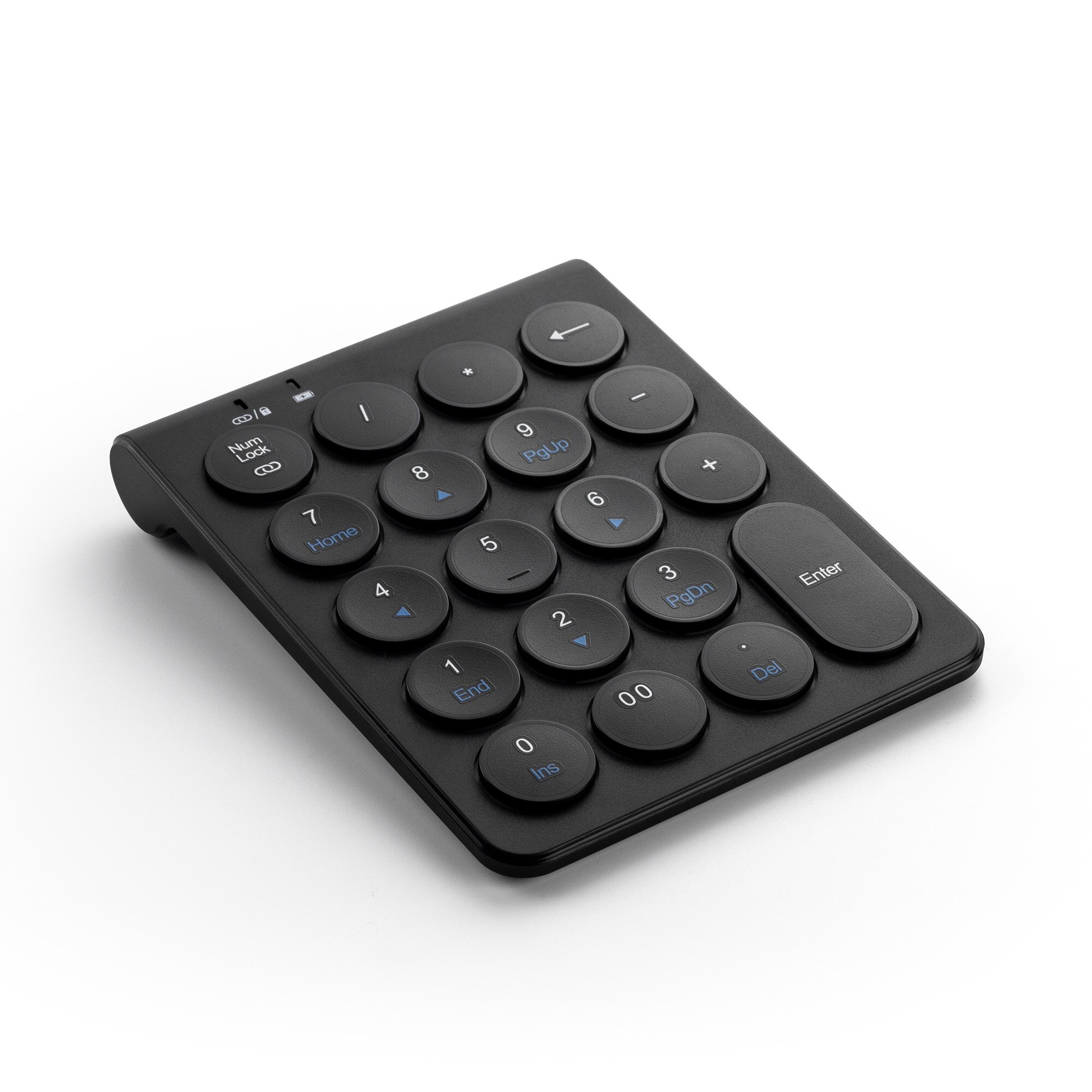 19 Keys Bluetooth Wireless Numeric Keypad Mini Numpad with More Function Keys Digital Keyboard For PC Accounting tasks