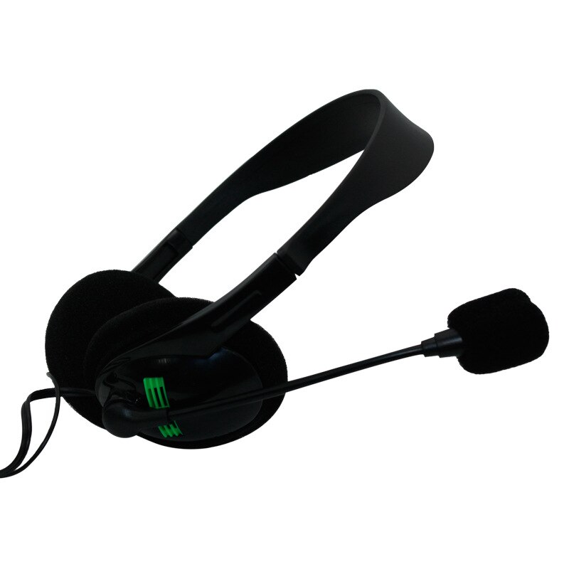 noise-cancelling stereo headset computer headset headphone with microphone customer service headset 440