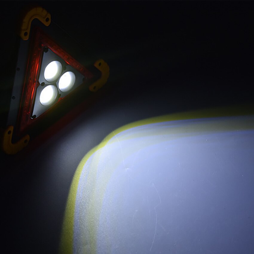 USB Rechargeable Portable Vehicle Maintenance Warning Lamp Torch Outdoors Camping Lighting Portable Flashlight