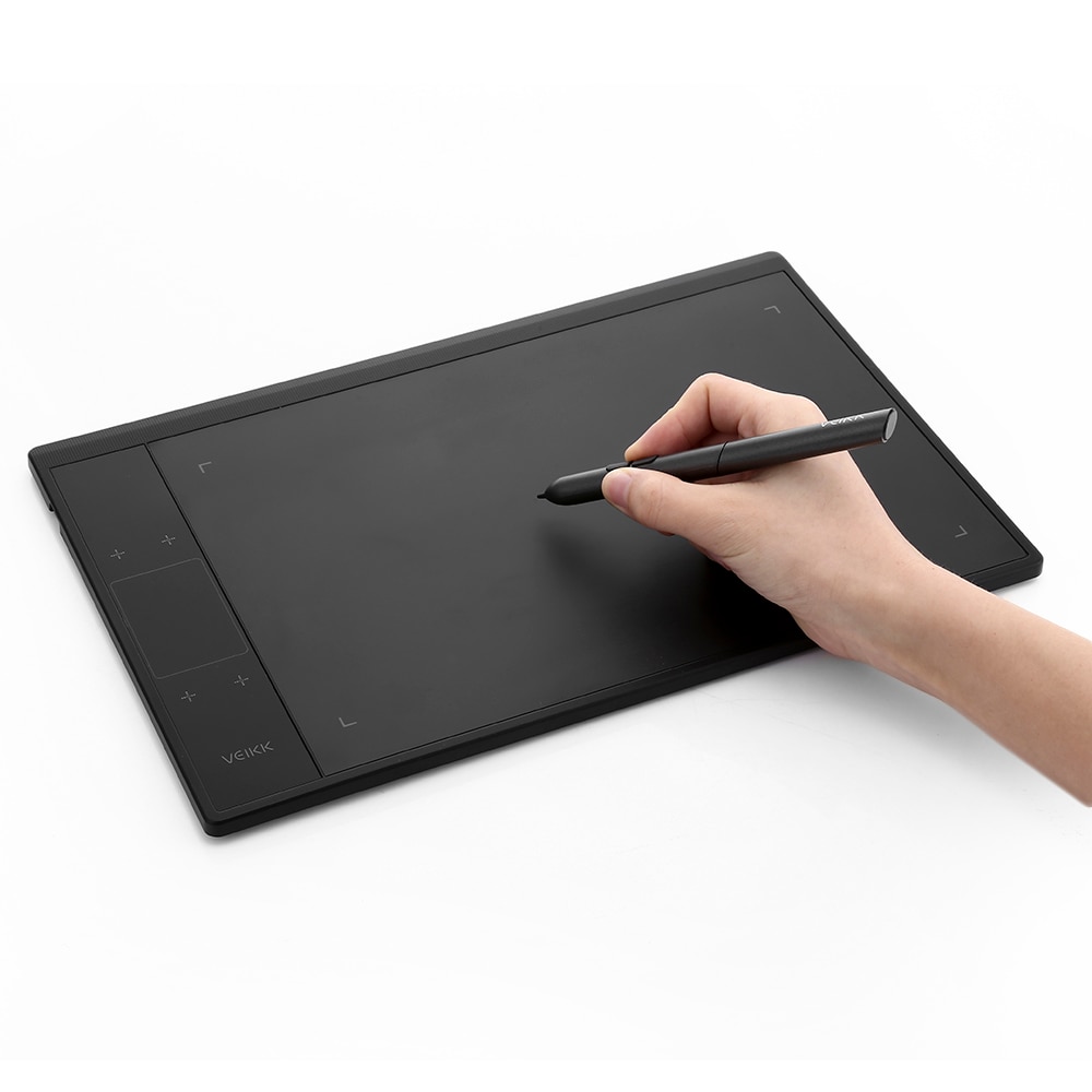 VEIKK A30 10 x 6 inch Digital Drawing Tablet Ultra-thin 5080LPI Graphic Writing Pad 8192 Levels Passive Battery-free Pen Type-C