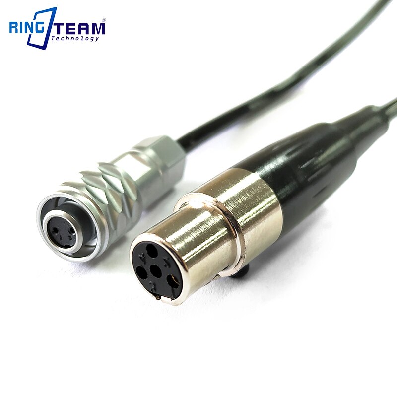 WEIPU SF610/S2 Cables a Mini XLR, 4 pines hembra para BMPCC6K BMPCC 6K modelo Blackmagic Pocket Cinema cámara de 6K