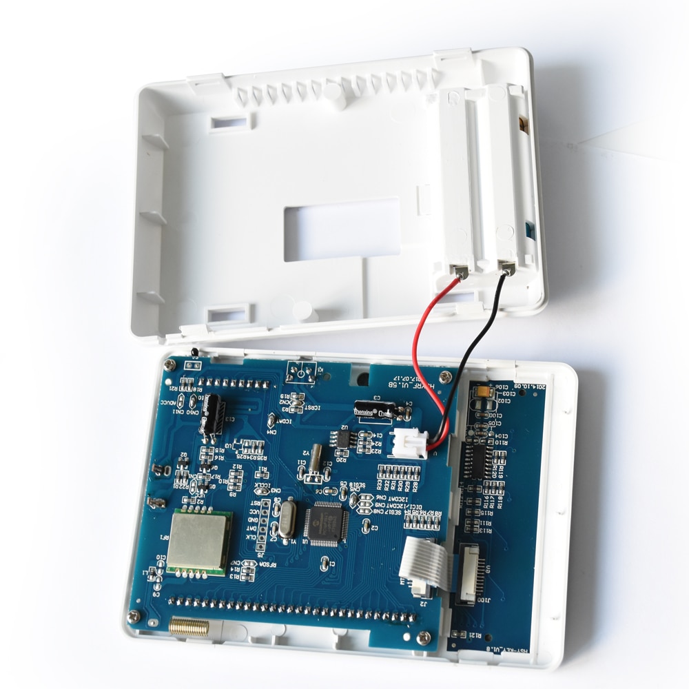Draadloze thermostaat op batterijen stekkerontvanger kamer vloerverwarming thermostaten slimme centrale verwarming programmeerbaar 16a