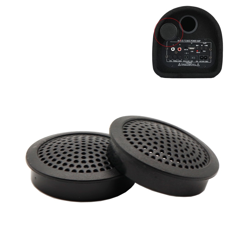 1.5 Inch Tweeter Grill Covers for Speaker 40*40mm Plastic Tweeters Protective Accessory 2PCS