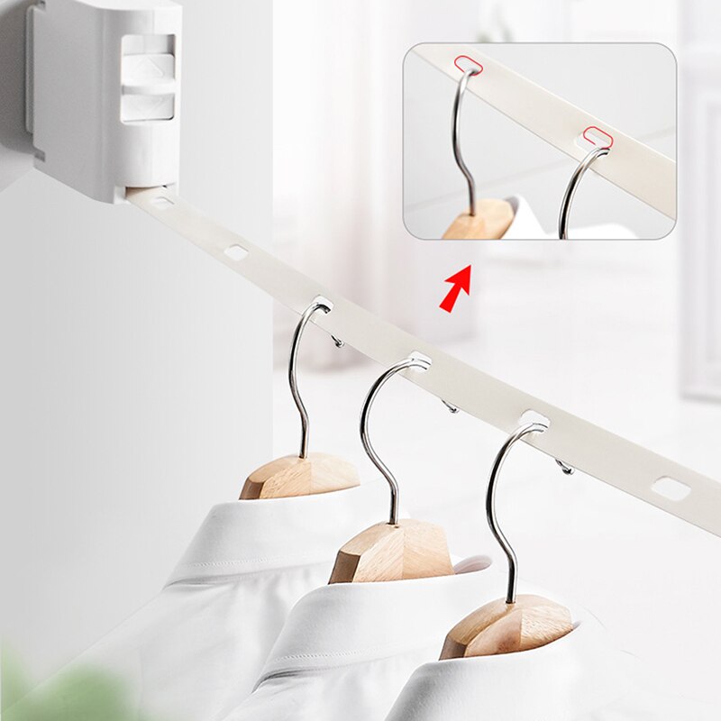 Washing Line Retractable Washing Line Washing Clothes Dryer Outdoor Clothes Line 4.2m Independent Retractable-the Washing Line