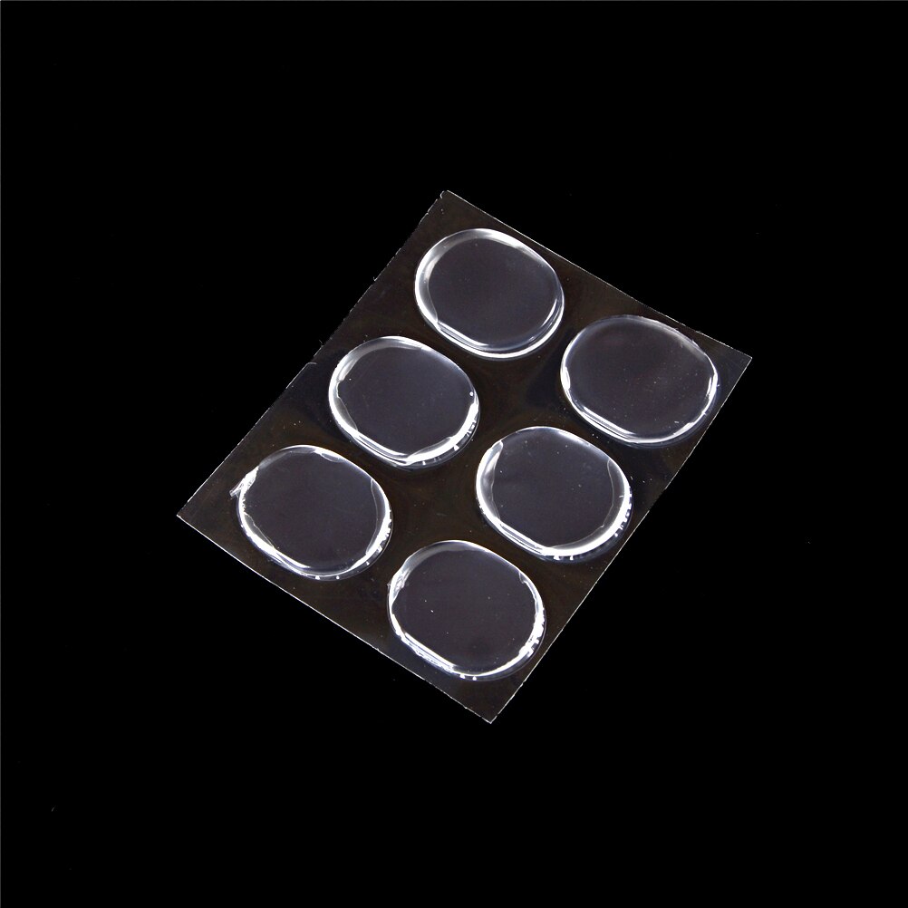 6 Pcs/Sheet Siliconen Inlegzolen Insert Anti Slip Gel Pads Voorvoet Protector Hakken Wrijven Kussen Pads Verkoop