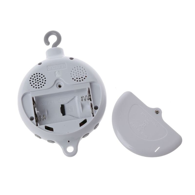 Baby Mobile Crib Bed Bell Toy Support TF Card Music Box with Remote Control