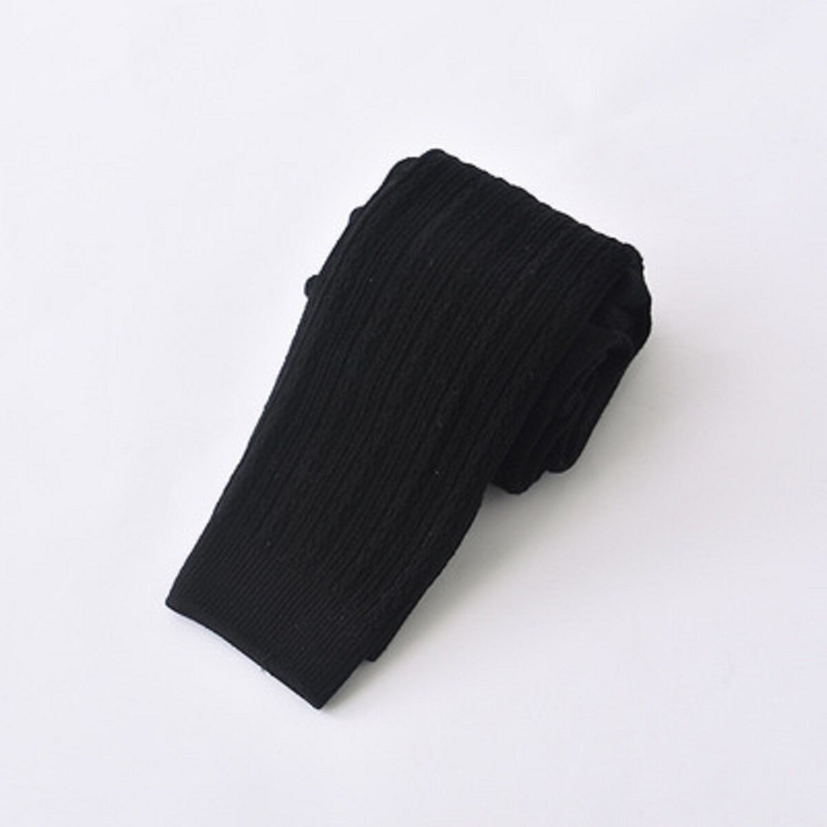 Citgeett Solid Baby Kid Girl collant caldi in morbido cotone calze calze pantaloni collant: F / 6 to 12M