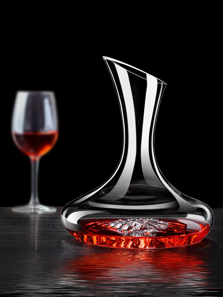 Slak Pot Decanter Set Wijn Geschenkdoos 1500Ml Kristal High-End Decanter Box Harp Decanter