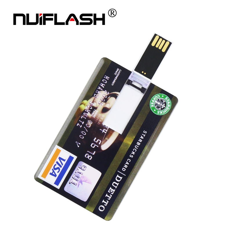 Real Capaciteit Bank Card USB Memory stick HSBC Master Credit card USB Flash Drive 64gb Pendrive 4GB 8GB 16GB 32GB pen drive 128gb: 32GB / M6