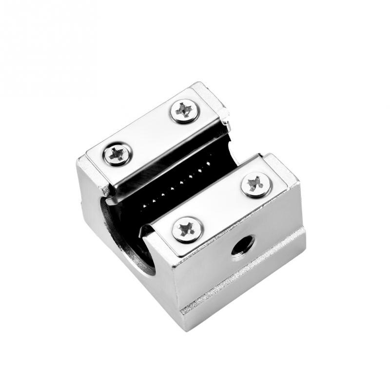 2 stks SBR10-400mm Linear Motion Guide Rod Shaft + 4 stks SBR10UU Blokken Schuiven Lineaire geleiderail