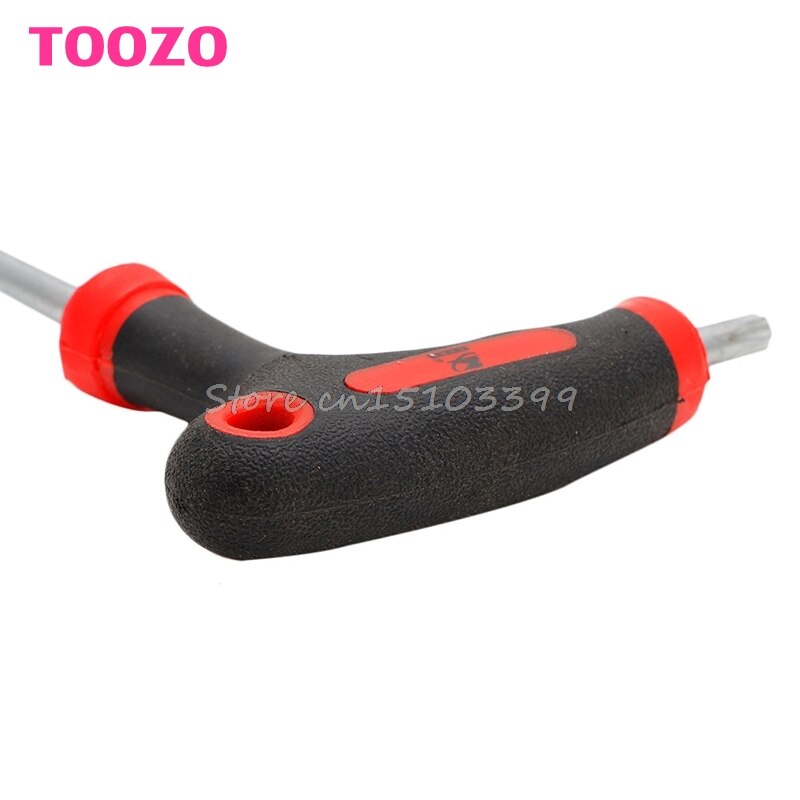 T-Handle Grip Torx &amp; Hex Allen Key Screwdriver Driver Tool T10/15/20/25/30/40 Necessary for machinists and engineers Multi-s