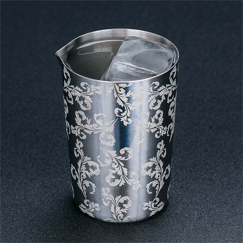 500ml Stainless Steel Stirring Tin Mixing Glass Preferred by Pros and Amateurs Alike, Make Your Own Specialty Cocktails Barware