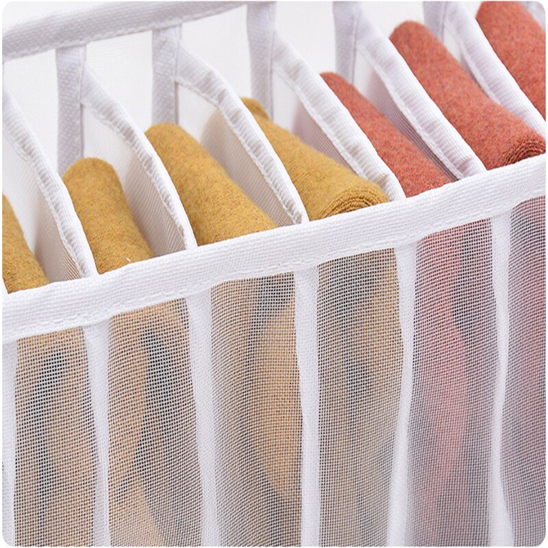 Home Room Storage Divider Dormitory Storage Box Underwear Bra Socks Panties Storage Box Wardrobe Drawer Organizer Cabinet Closet
