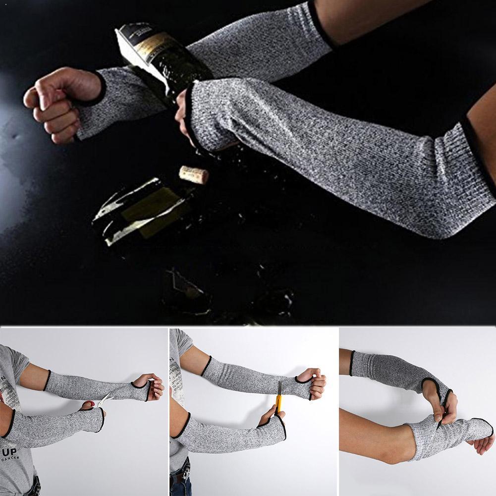 1Pc Outdoor Work Safety Arm Guard Sleeve Anti-Cutting Protective Sleeve Cut-Resistant Arm Protecter