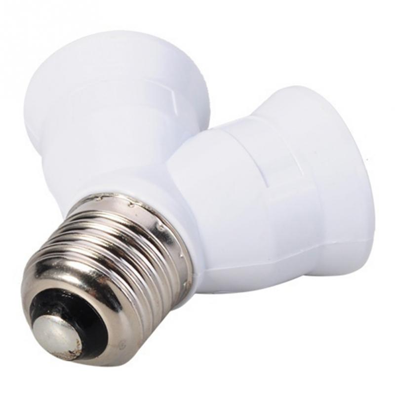 E27 om 2 E27 Light Bulb Lamp Socket Base Adapter Converter Splitter Lamp verlichting Lamp Houder Converter