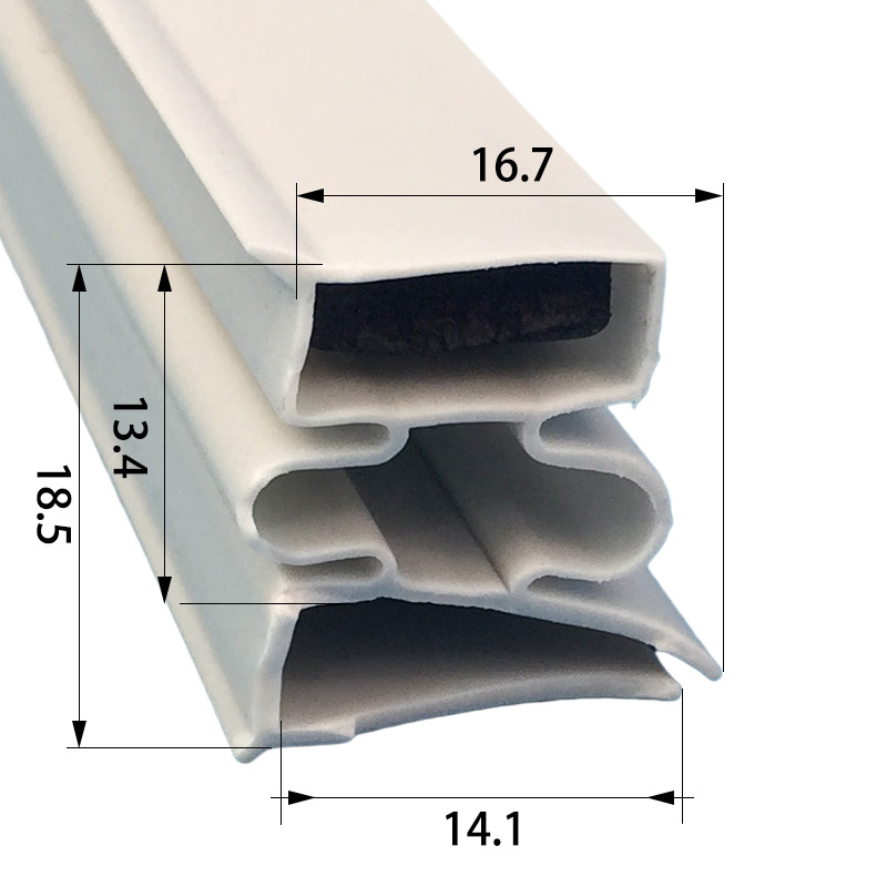 2.5-10m Refrigerator refrigerator seal with low temperature and thickening magnetic door seal for commercial household use