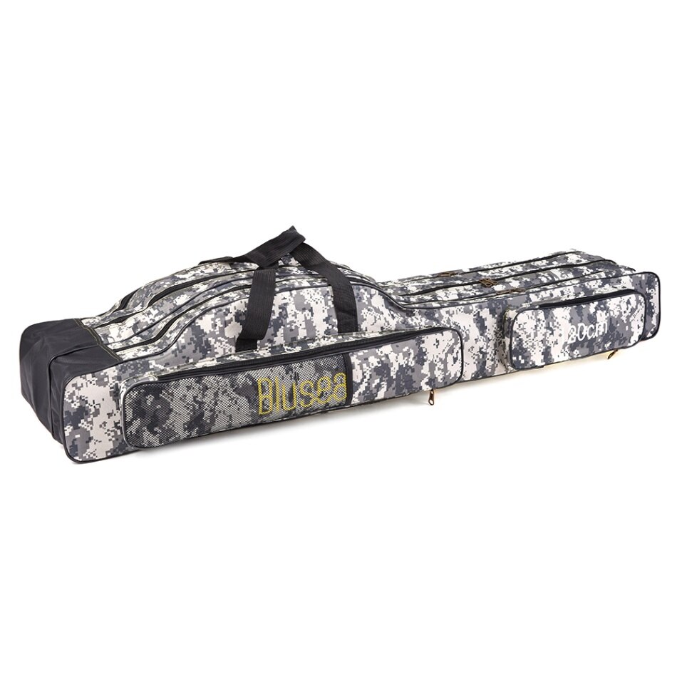 Blusea 120Cm 150Cm 3 Lagen Vissen Tas Draagbare Vouwen Hengel Reel Tas Visgerei Carry Bag Case reizen Opbergzakken: Style 1 120cm